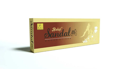 Jaisakshi Balaji Sandal Premium DHOOP ( 10 Sticks Each )