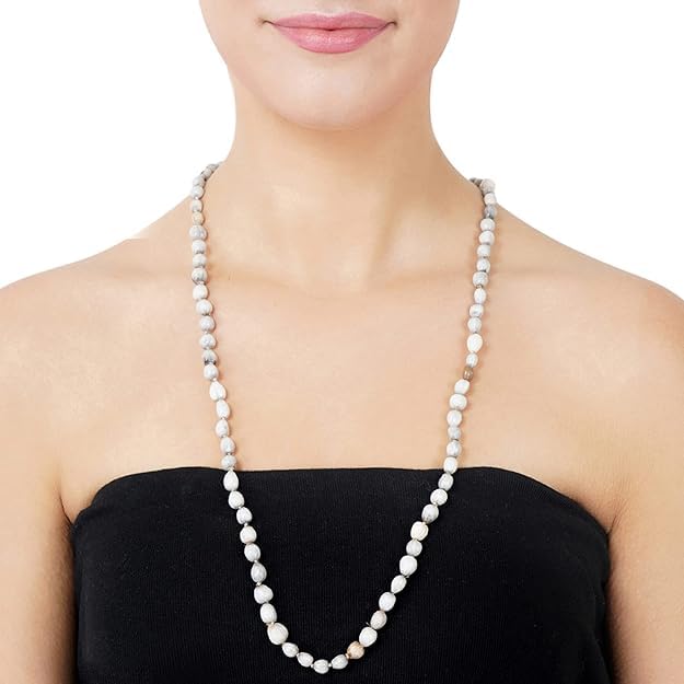 Jaisakshi Original Vaijayanti Jaap Mala 108+1 Beads | Natural Vaijanti Mala for Mantra Chanting, Meditation & Pooja | Spiritual Japa Mala Necklace for Men & Women | Krishna Bhakti Prayer Mala