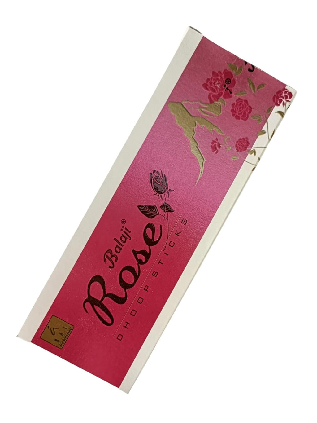 Jaisakshi Balaji Rose Dhoop Sticks Pure Natural Rose Dhoop Stick 10 Sticks Box Pack of 12 Boxes (10 Sticks x 12 Boxes = 120 Sticks)