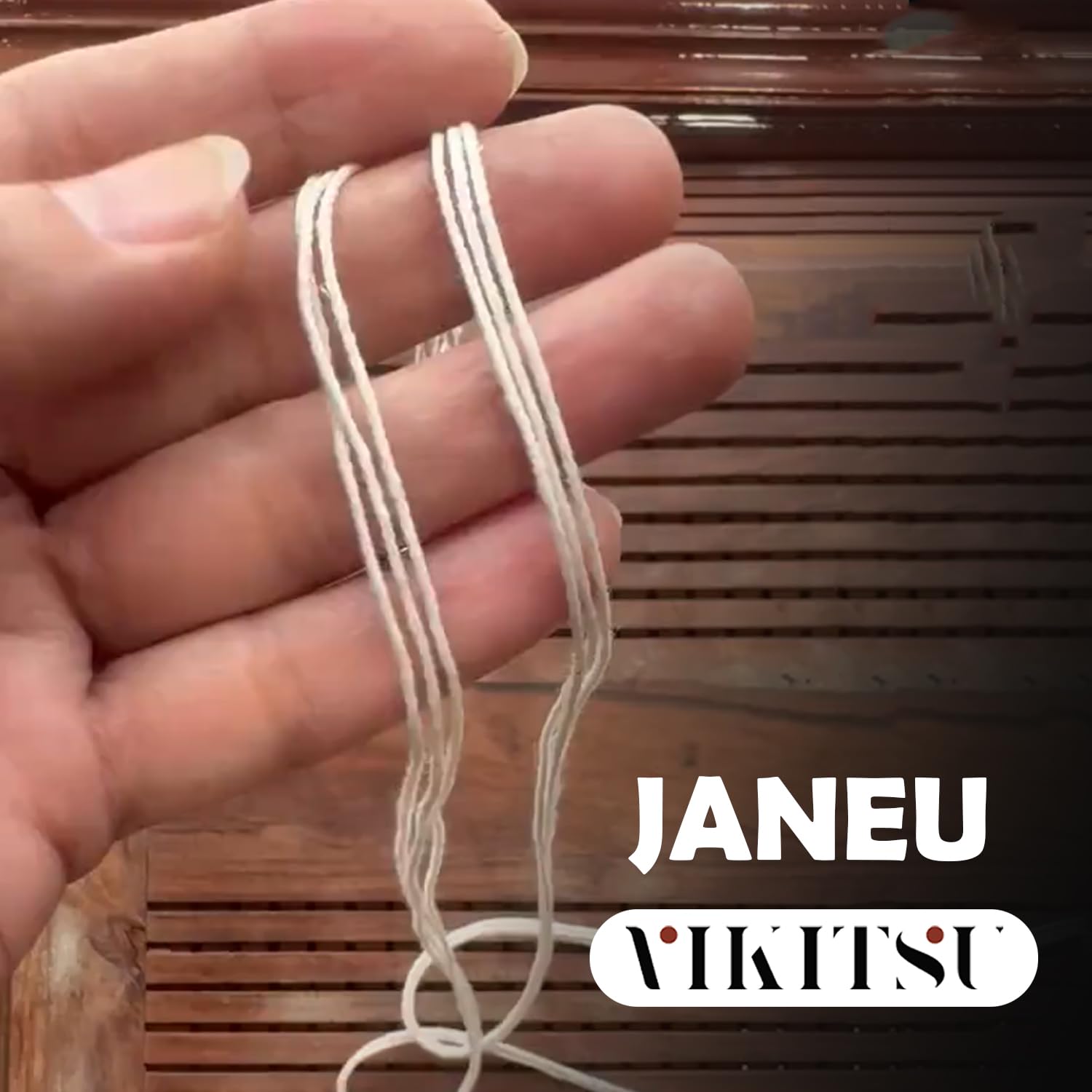 Jaisakshi Janeu for Pooja | Authentic Janeu for Brahmin Rituals | Sacred Jiutiya Dhaga | Premium Jutiya Dhaga for Religious Ceremonies | Holy Dhaga for Jitia Rituals and Pooja Essentials (White, Set of 20)