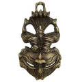Jaisakshi Nazar Battu for Home Entrance Evil Eye Hanging Antique Decor Ganesh Wall Hangings for Door Decorative Drishti Metal Mask Vastu Accessories