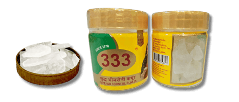 Jaisakshi 333 Karpure Bhimseni Camphor – Original (50g) | Bhimseni Kapoor for a Divine Puja Experience | Compatible